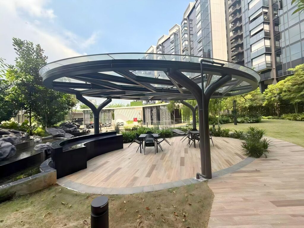 residential-garden-aluminum-pavilion-canopy-project
