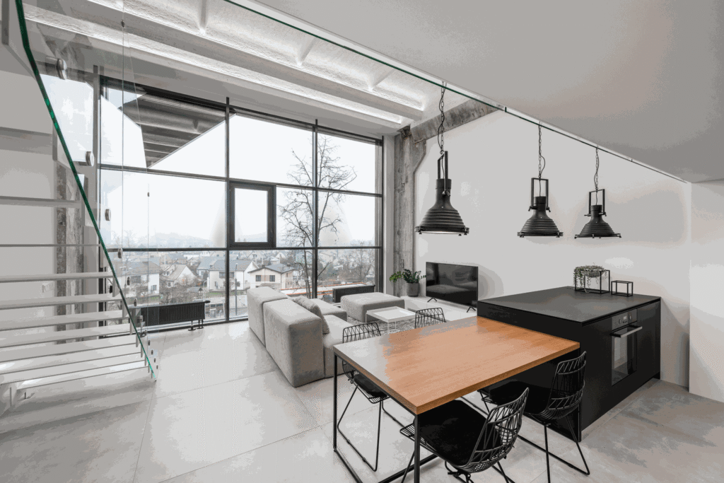 residential-loft-aluminum-glass-partition-project